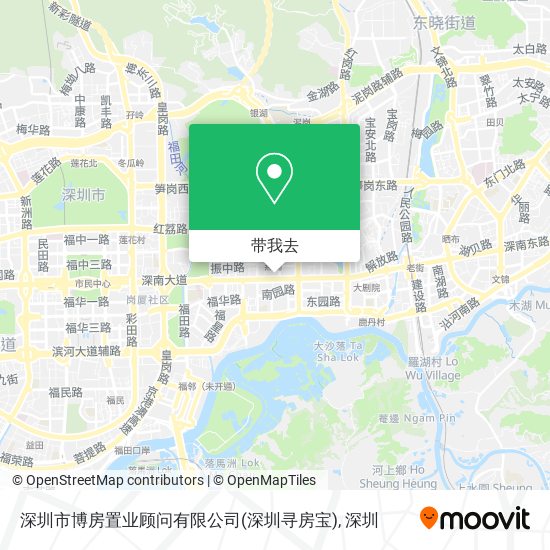 深圳市博房置业顾问有限公司(深圳寻房宝)地图