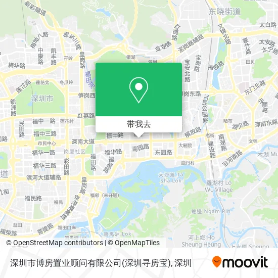 深圳市博房置业顾问有限公司(深圳寻房宝)地图