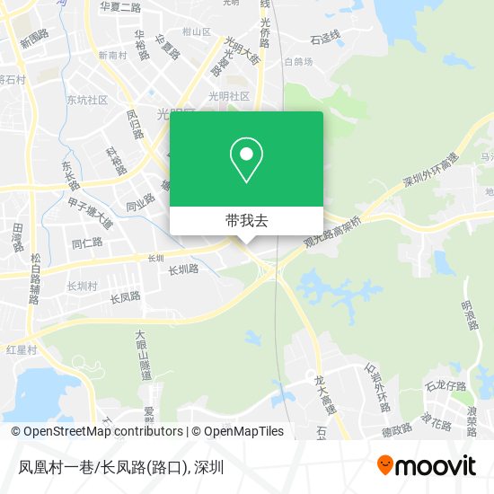 凤凰村一巷/长凤路(路口)地图