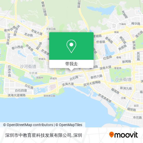 深圳市中教育星科技发展有限公司地图