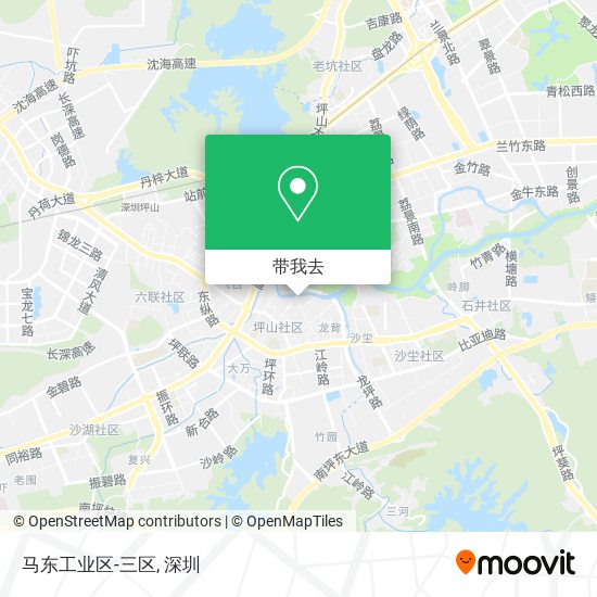 马东工业区-三区地图