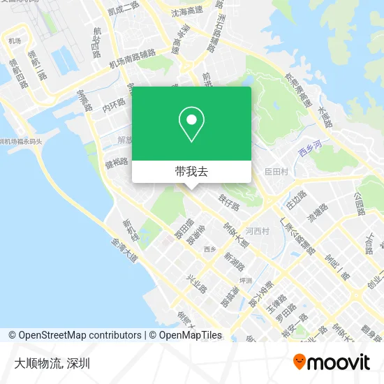 大顺物流地图