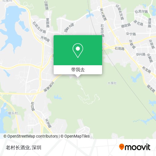 老村长酒业地图