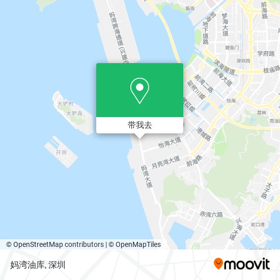 妈湾油库地图