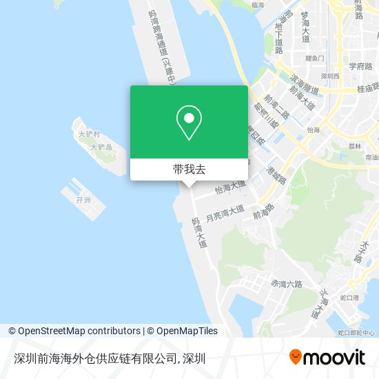 深圳前海海外仓供应链有限公司地图