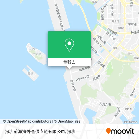 深圳前海海外仓供应链有限公司地图