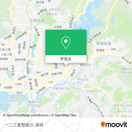 一二三发型设计地图