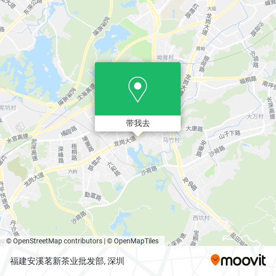 福建安溪茗新茶业批发部地图