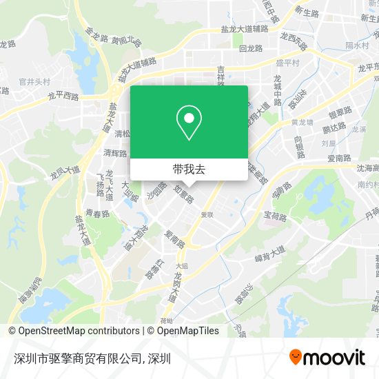 深圳市驱擎商贸有限公司地图