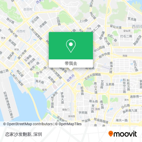 恋家沙发翻新地图