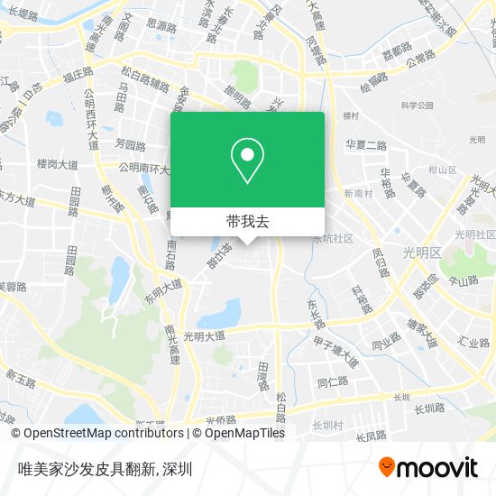 唯美家沙发皮具翻新地图