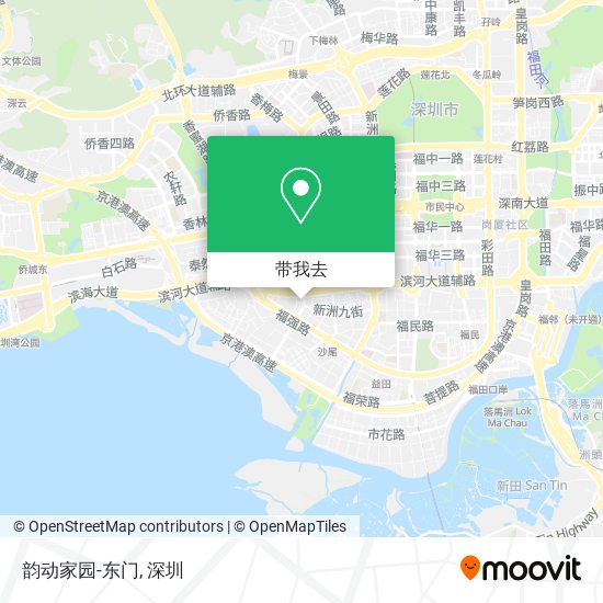 韵动家园-东门地图