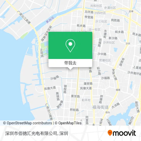 深圳市佰德汇光电有限公司地图