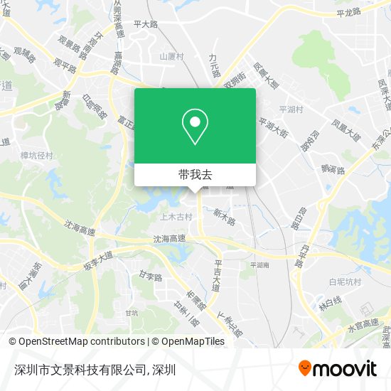 深圳市文景科技有限公司地图