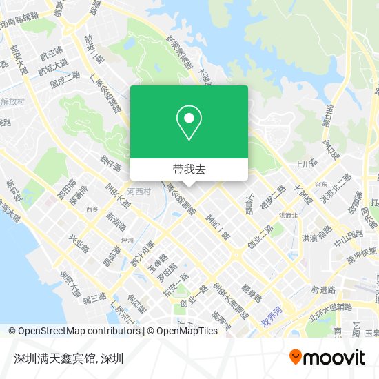 深圳满天鑫宾馆地图