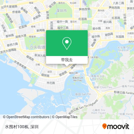 水围村100栋地图