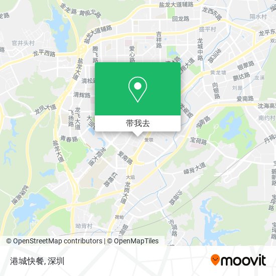 港城快餐地图