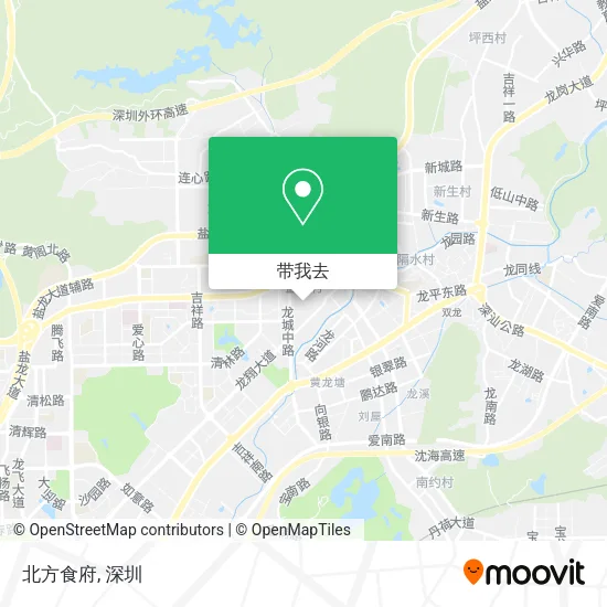 北方食府地图