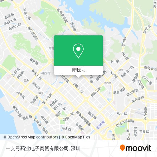 一支弓药业电子商贸有限公司地图