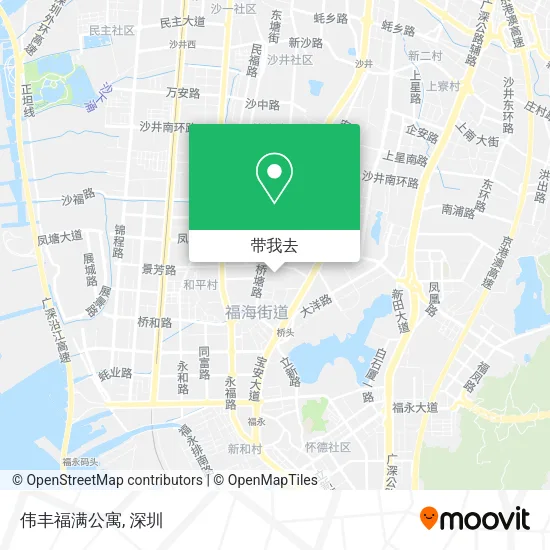 伟丰福满公寓地图