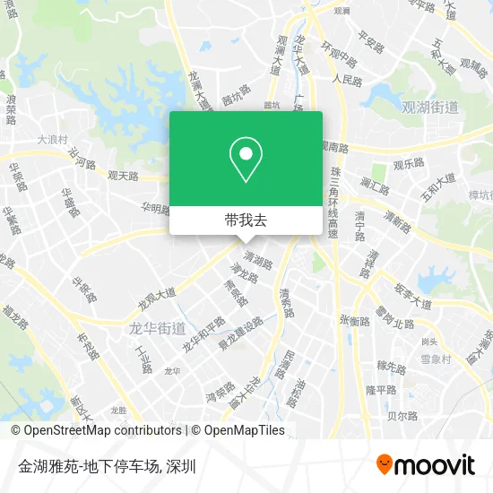 金湖雅苑-地下停车场地图