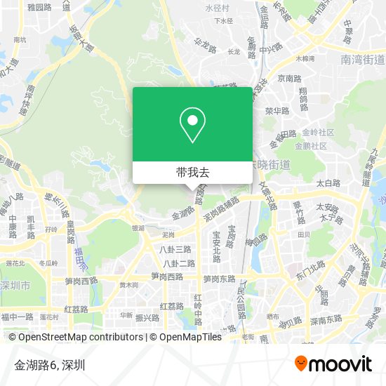 金湖路6地图