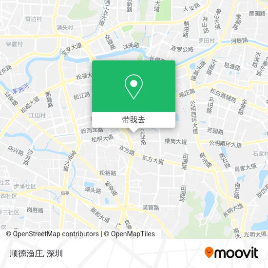 顺德渔庄地图