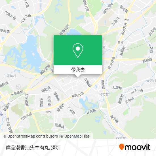 鲜品潮香汕头牛肉丸地图