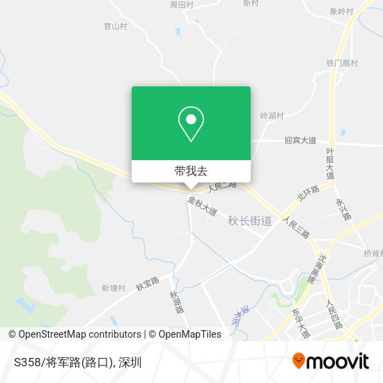 S358/将军路(路口)地图