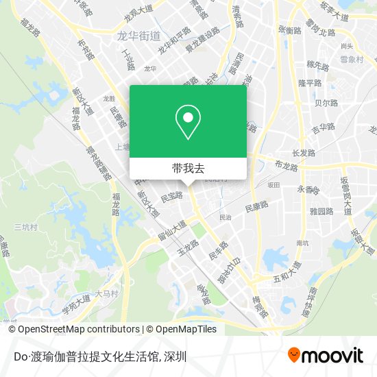Do·渡瑜伽普拉提文化生活馆地图