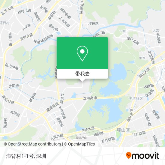浪背村1-1号地图