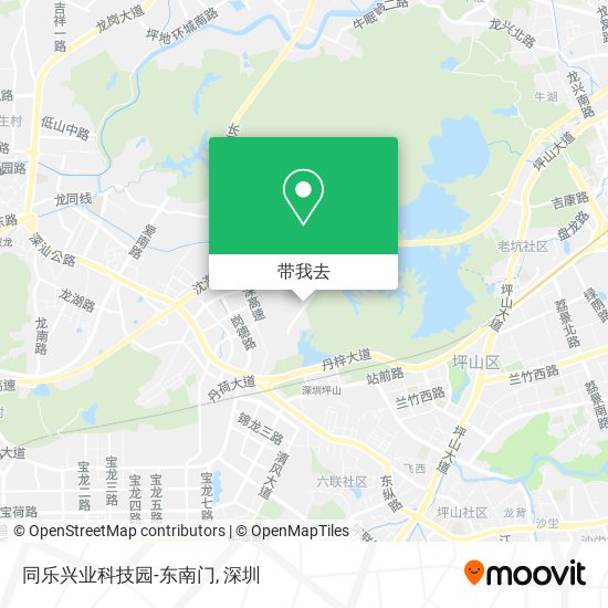 同乐兴业科技园-东南门地图