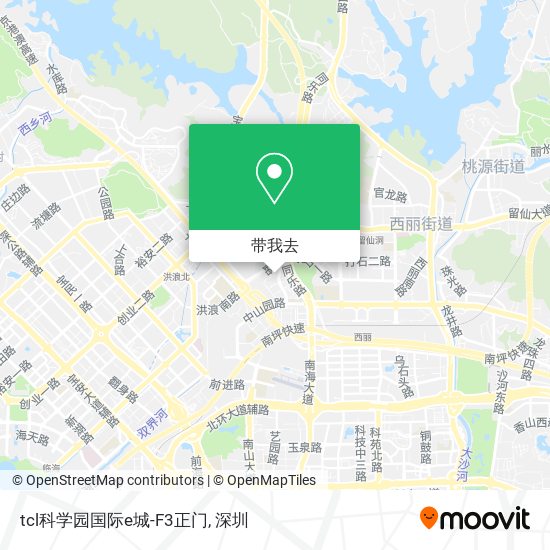 tcl科学园国际e城-F3正门地图