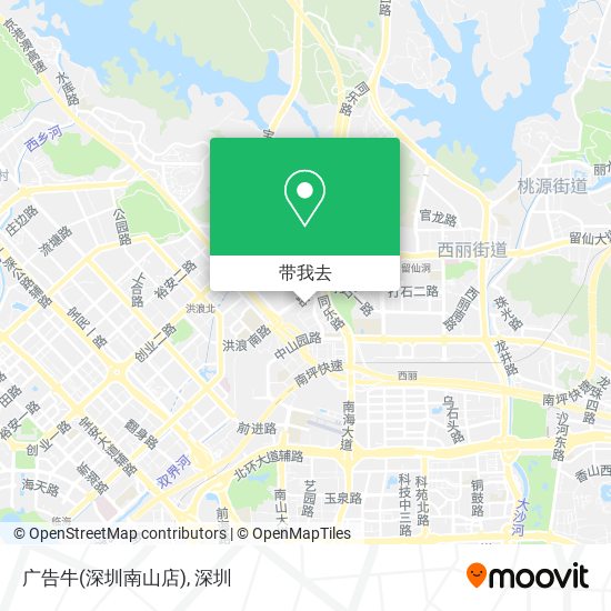 广告牛(深圳南山店)地图