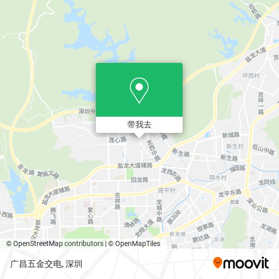 广昌五金交电地图