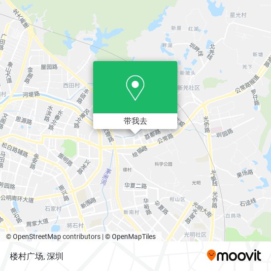 楼村广场地图