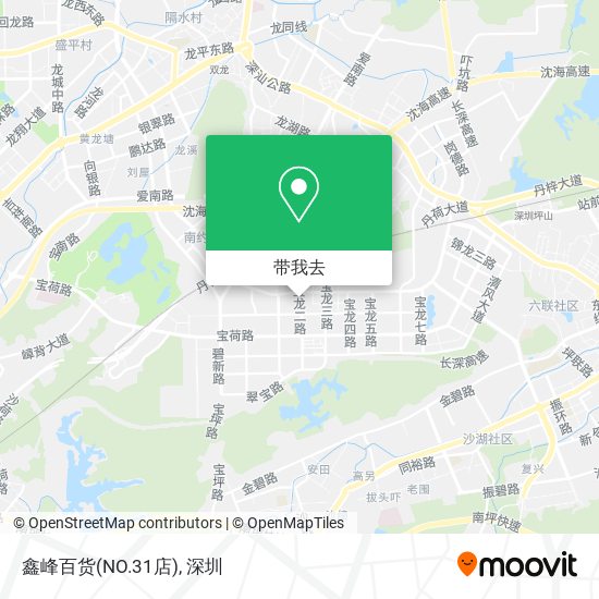 鑫峰百货(NO.31店)地图
