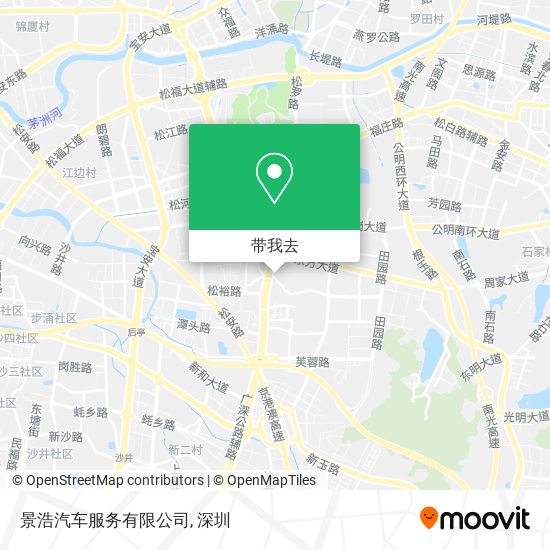 景浩汽车服务有限公司地图