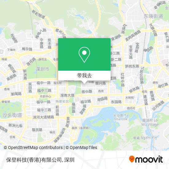 保登科技(香港)有限公司地图