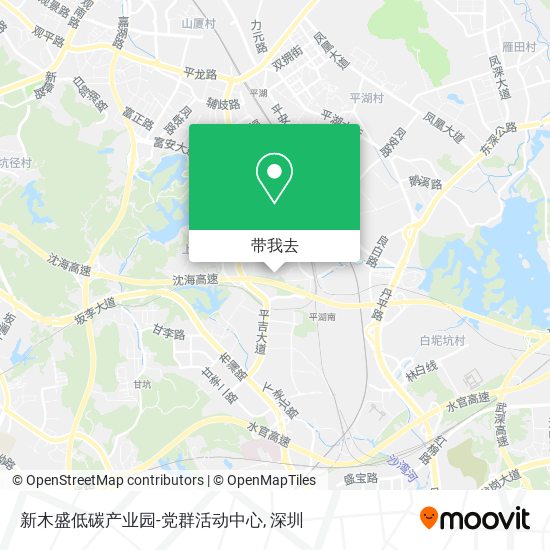 新木盛低碳产业园-党群活动中心地图