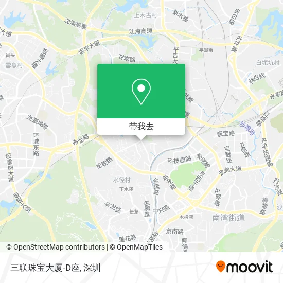三联珠宝大厦-D座地图