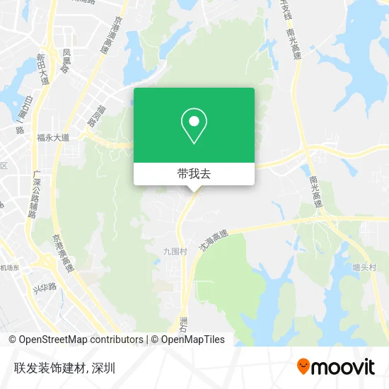 联发装饰建材地图