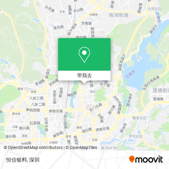 恒信银料地图
