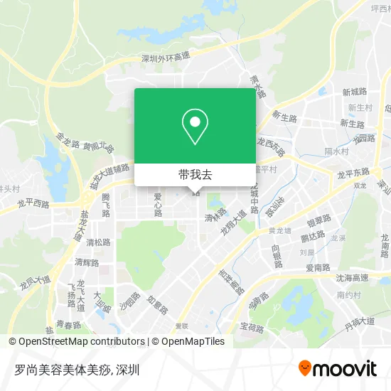 罗尚美容美体美痧地图