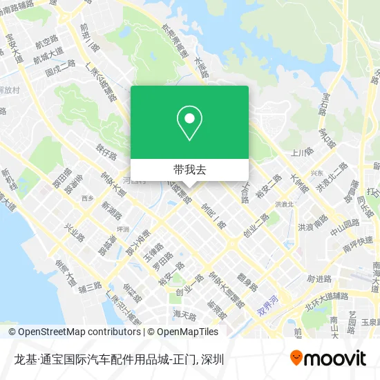 龙基·通宝国际汽车配件用品城-正门地图