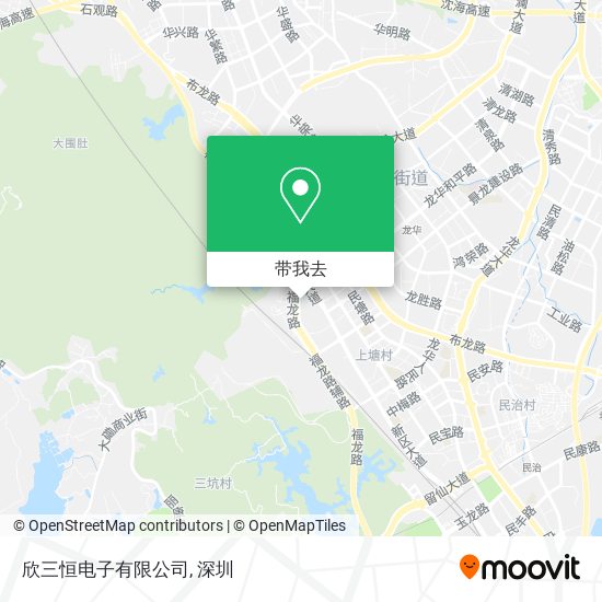 欣三恒电子有限公司地图