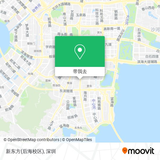 新东方(后海校区)地图