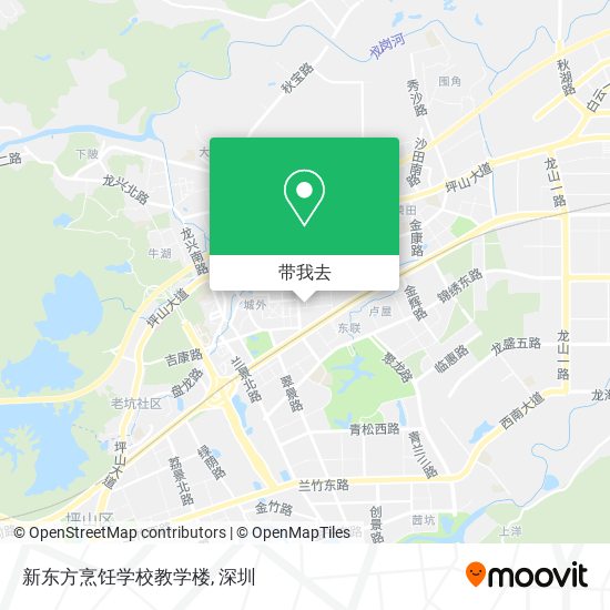 新东方烹饪学校教学楼地图