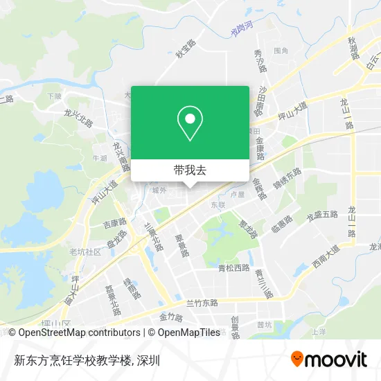 新东方烹饪学校教学楼地图