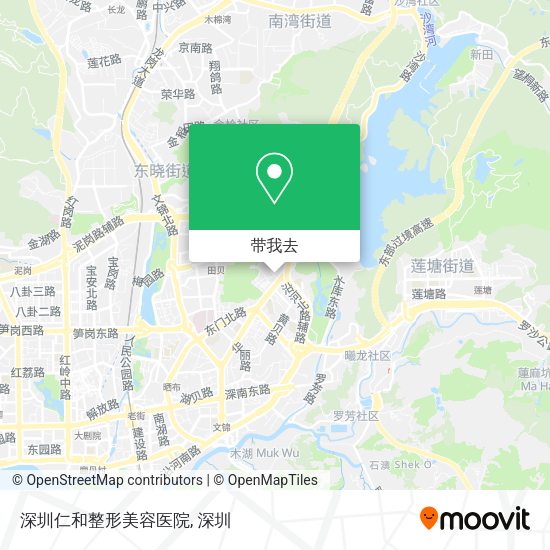 深圳仁和整形美容医院地图
